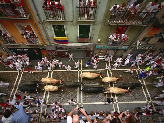 کشتن گاوها در اسپانیا