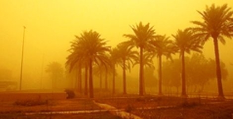 گرد و غبار مهمان ثابت خوزستان 