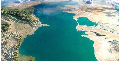 تبخیر دریای خزر بر اثر افزایش دما