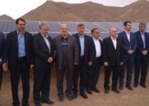 یکی از بزرگترین نیروگاه‌های خورشیدی استان فارس افتتاح  شد