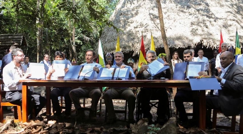 معاهده حفاظت از جنگل های آمازون امضا شد