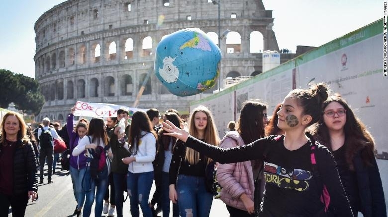 تغییرات اقلیمی در مدارس ایتالیا تدریس خواهد شد