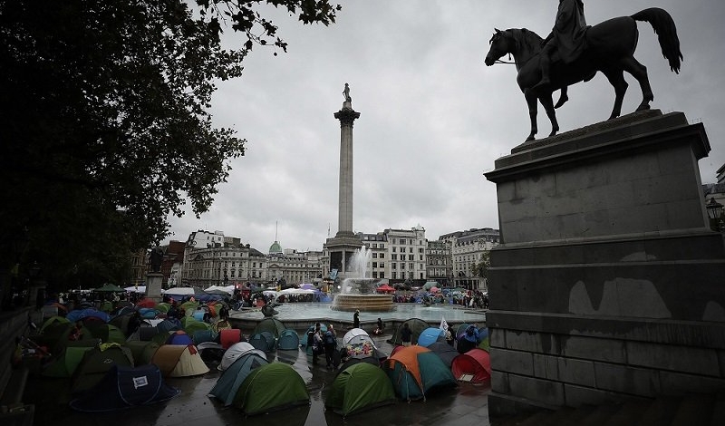 ممنوعیت اعتراضات اقلیمی در لندن لغو شد