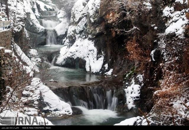 طبیعت زمستانی درکه (عکس)