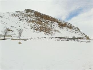 ایجاد منظره خارق العاده زمستانی در بلندای زاگرس/ عوامل خشکی تالاب "چغاخور" محو شد