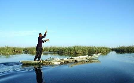 کارانتقال ۱۵۰هزار متر مکعب آب به تالاب بین المللی شادگان آغاز شد