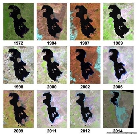 چگونه مشهورترین دریاچه ایران در حال نابودی است 