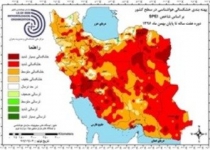 ۹۷ درصد مساحت ایران درگیر خشکسالی