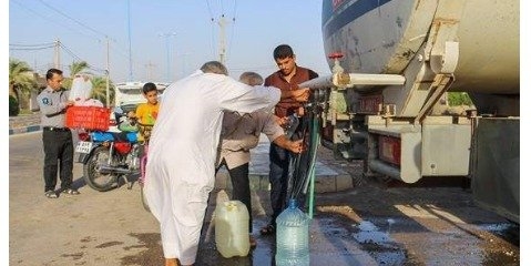  آبرسانی با ۵۸ تانکر سیار در شهرها و روستاهای آبادان و خرمشهر